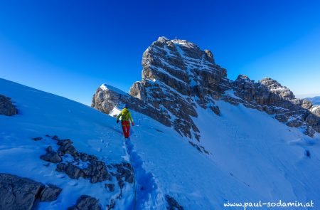 hoher dachstein 2995 m schulteranstieg mit bergfuehrer paul sodamin 24