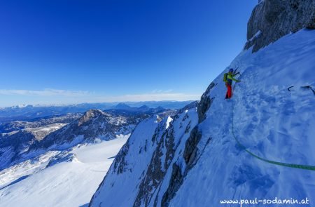 hoher dachstein 2995 m schulteranstieg mit bergfuehrer paul sodamin 38