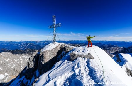 hoher dachstein 2995 m schulteranstieg mit bergfuehrer paul sodamin 59