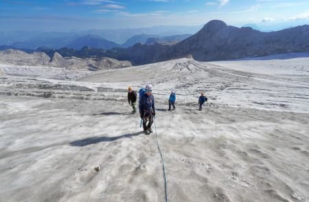 Hoher Dachstein, 2995m, Schulteranstieg mit Bergführer Paul Sodamin 4