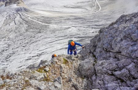 Hoher Dachstein, 2995m, Schulteranstieg mit Bergführer Paul Sodamin 6