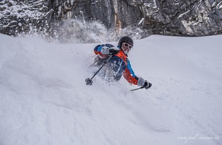 Im Gesäuse unterwegs mit dem ÖAV Weisskirchen im Pulverschnee 12