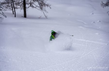 Im Gesäuse unterwegs mit dem ÖAV Weisskirchen im Pulverschnee 4