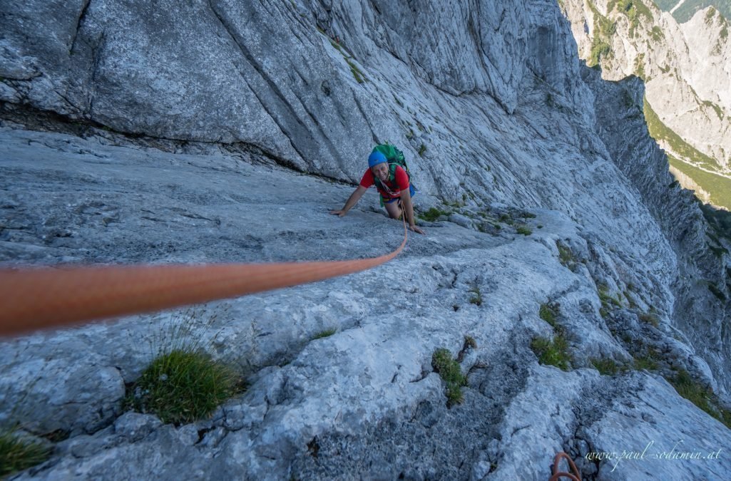 Klettern im Nationalpark Gesäuse -Hochtor Nordwand, Jahn – Zimmer