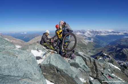 Jo mir san mit dem Radl do_am Großglockner 1