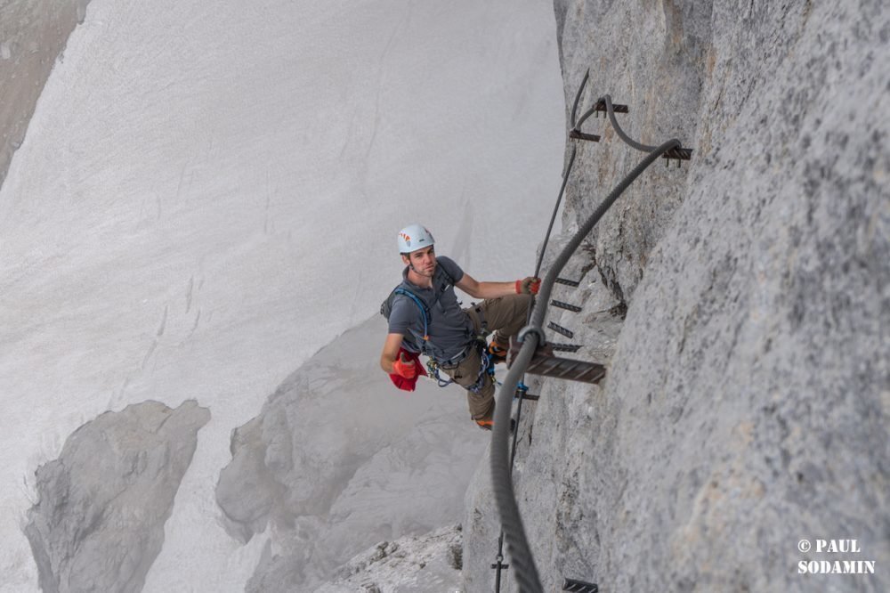 Super-Ferrata Dachstein: Klettersteige mit Bergführer - Anna - Johann und der Schulteranstieg am Dachstein
