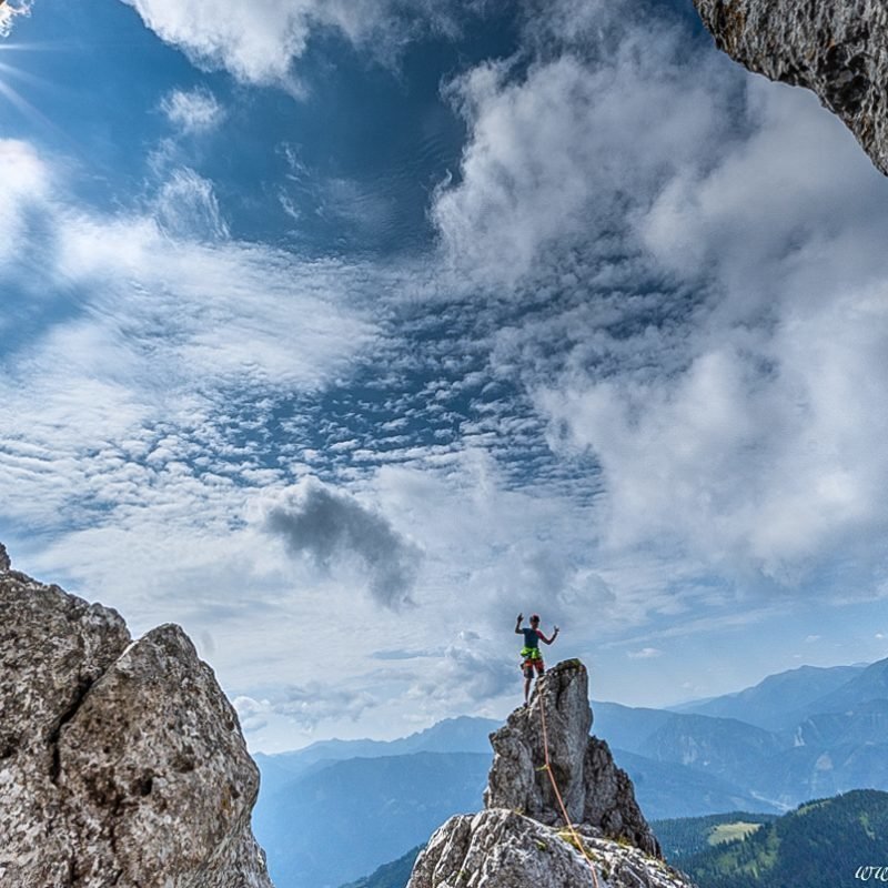 Kalbling Südgrat – Klettern in der Steiermark