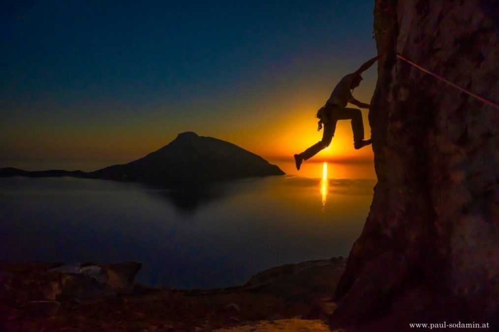 Climbing Kalymnos