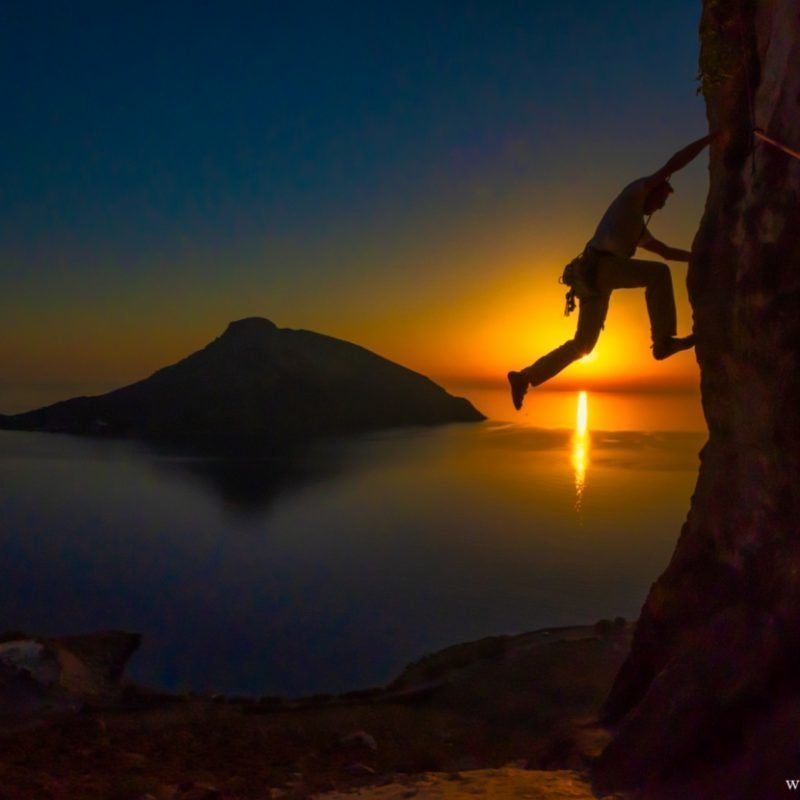 Climbing Kalymnos