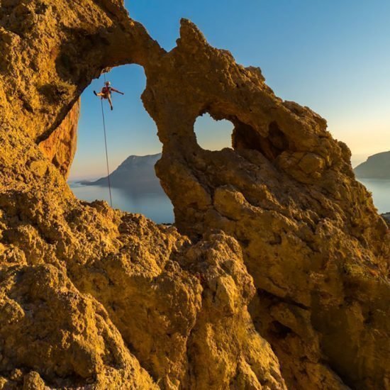 Kalymnos-Abseil