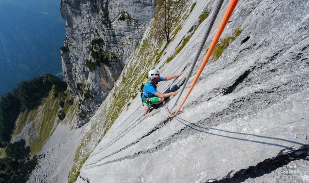 Klettern im Nationalpark Gesäuse – „ Waidhofnerweg“ am Kl. Ödstein „