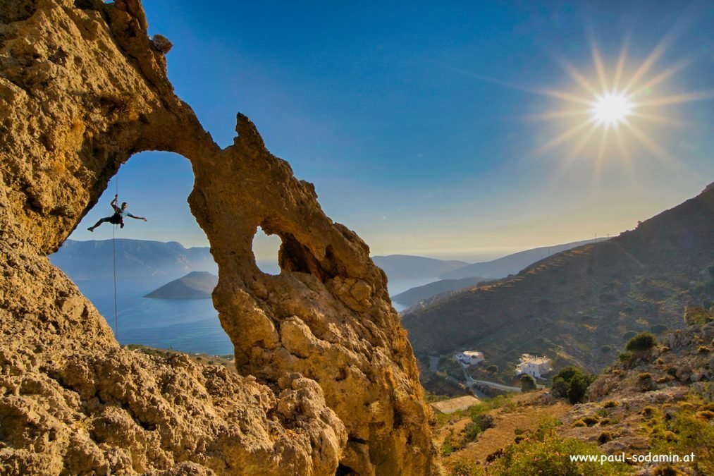 Climbing Kalymnos mit Bergführer