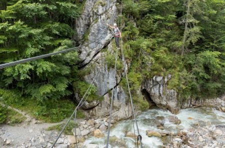 Klettersteig in Johnsbachtal im Nationalpark Gesäuse. 3