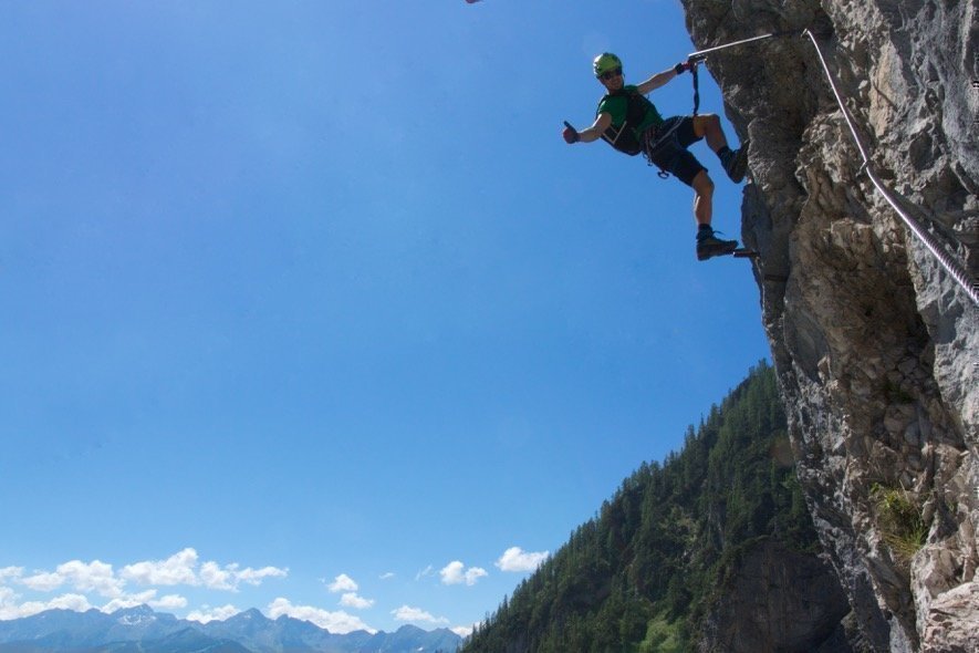 Klettersteige mit Bergführer – HIAS, ROSINA und SIEGA