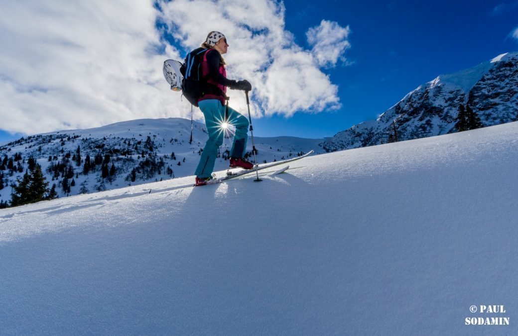 Schitour Kreuzkogel 2109 m , der Panorama-Hit im Bretsteingraben