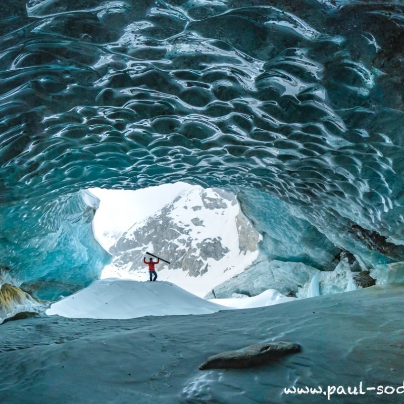 Magische Momente – in einer Gletscherspalte,  ein highlight