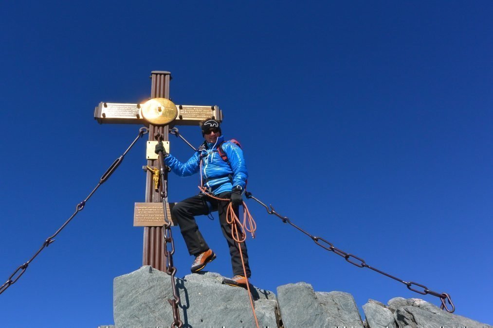 Ortler 3905m Hintergrat