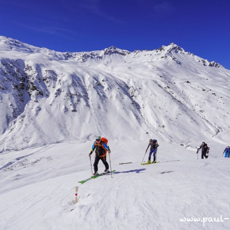 Skitour Matschuner Jöchl  , Gargellen im Montafon