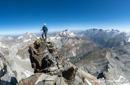 Matterhorn über den Hörnligrat ©Sodamin Paul 17