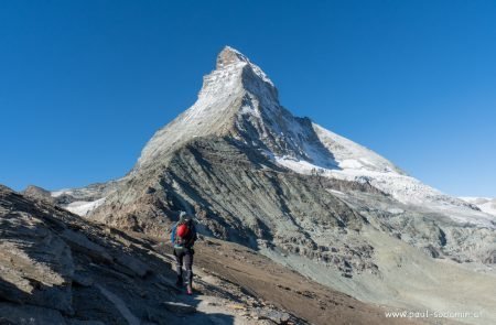 Matterhorn über den Hörnligrat © Sodamin Paul. 14