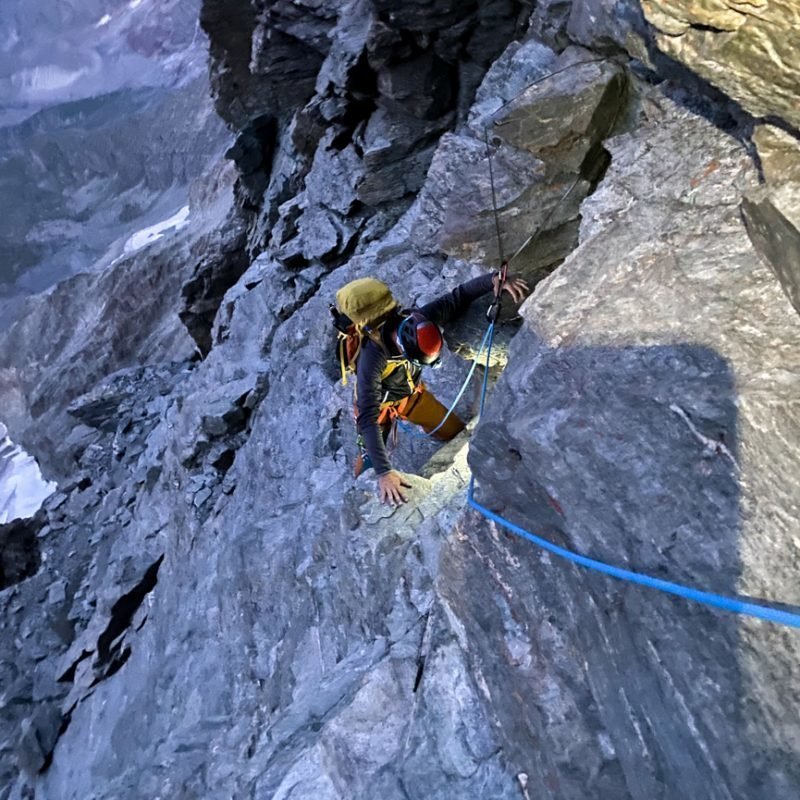 Matterhorn über den Liongrat,  4478m