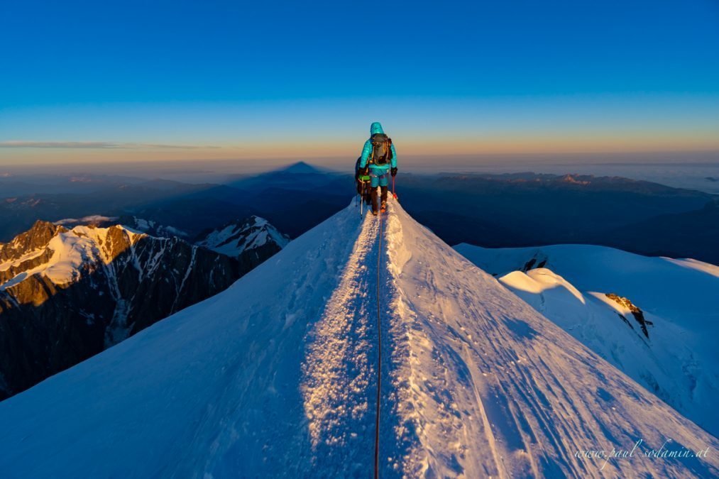 Auf den höchsten Berg der Alpen: Über den Normalweg auf den Mont Blanc 4810m