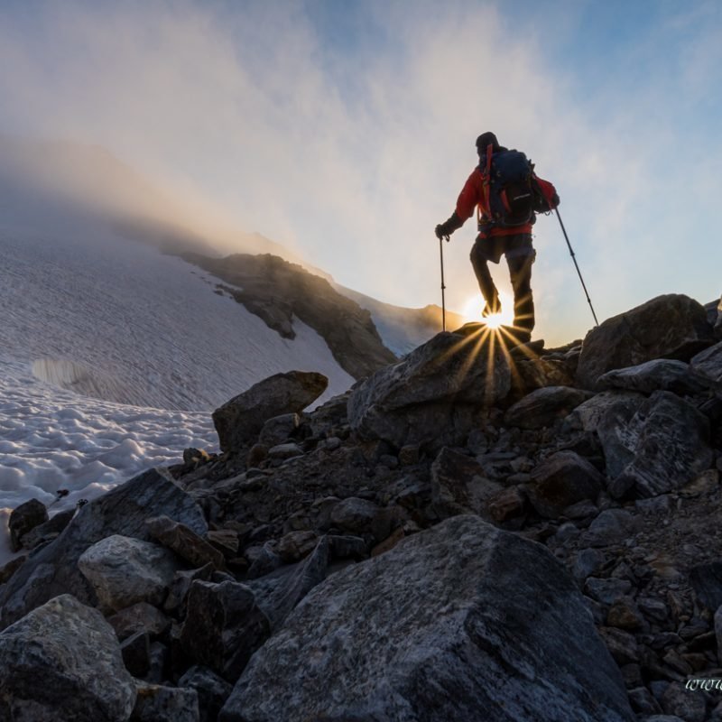 Leichte 4000er Hochtouren Monte Rosa