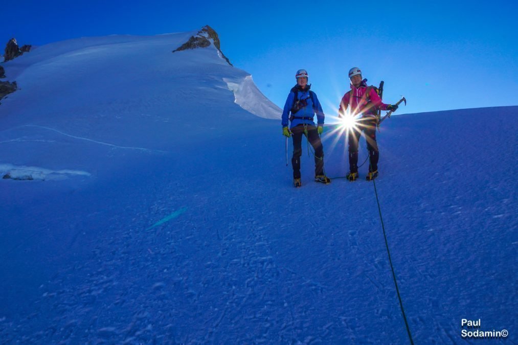 Mont Blanc  4810 m  –  Travisierung