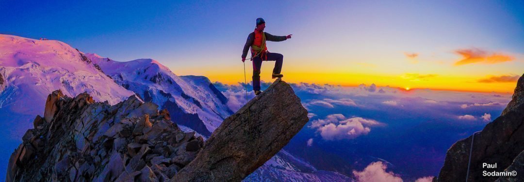 Mont Blanc 4810 m,  Überschreitung – Eindrucksvolle Hochtour auf das „Dach der Alpen“