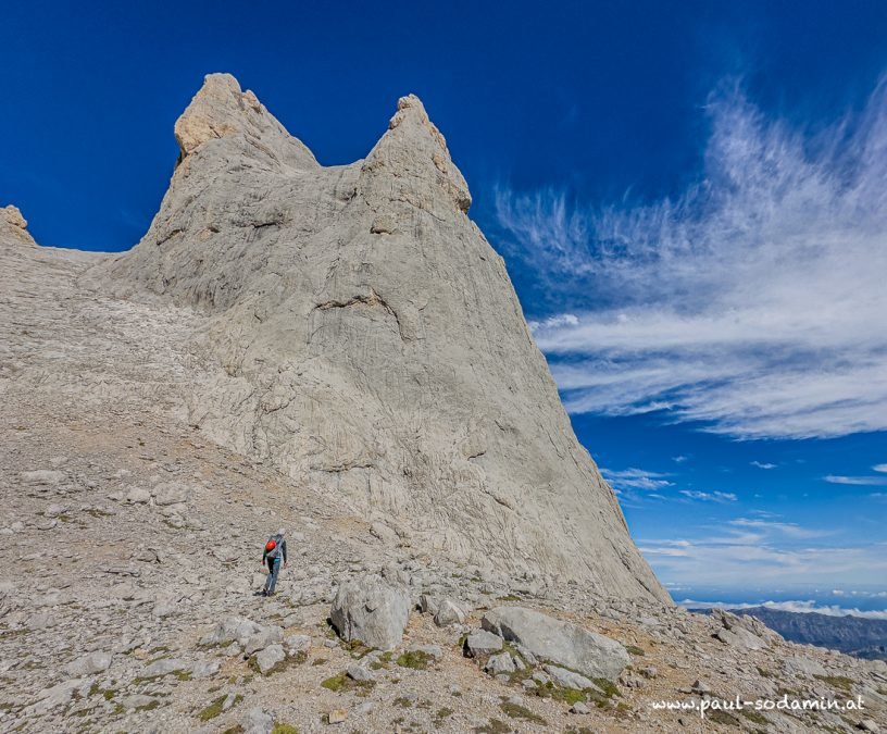 Naranjo de Bulnes,2518 m, Spanien,  Picos de Europa, Via Sur Directa de los Martinez
