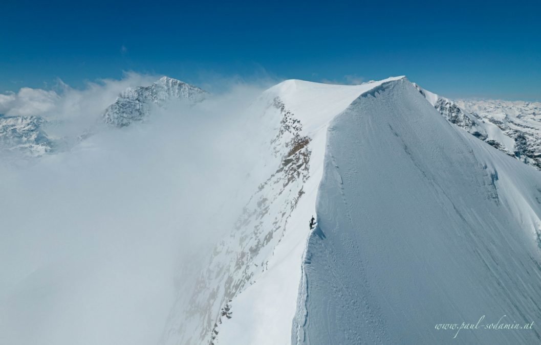 Luftaufnahmen Piz Palü 3900m