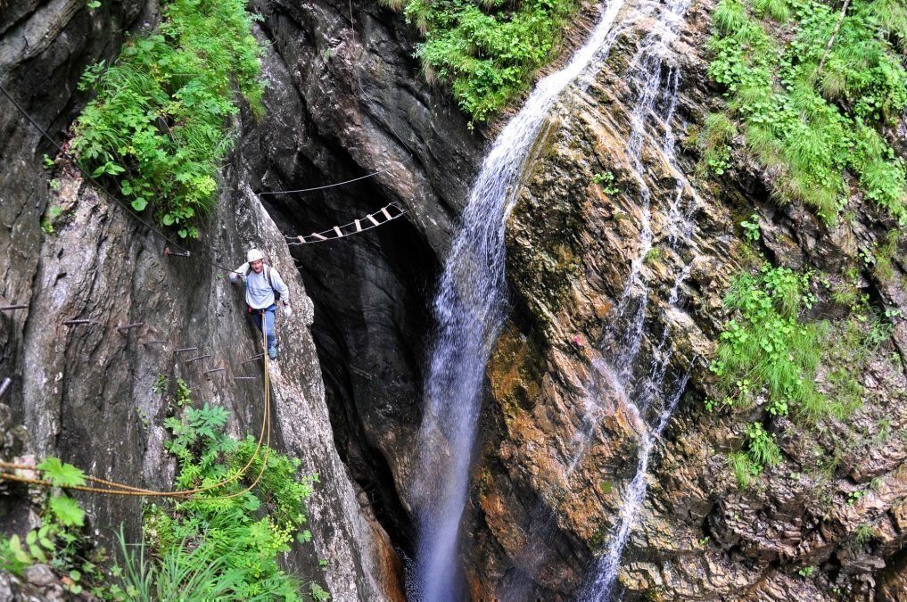 Postalmklamm  Klettersteig „Tour für heisse Tage“