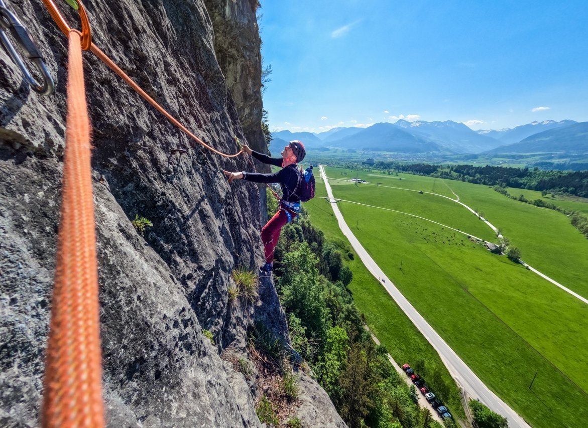 Die Klettersaison ist eröffnet, der Fels ruft ..