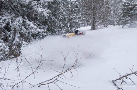 Pulverschnee im Nationalpark Gesäuse 2