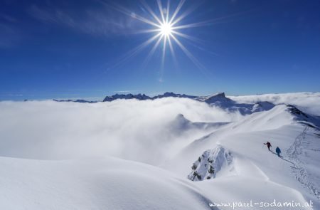 Pulverschnee mit Puiva Paul -Gargellen-Montafon © Sodamin Paul 11