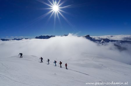 Pulverschnee mit Puiva Paul -Gargellen-Montafon © Sodamin Paul 8