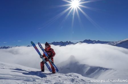 Pulverschnee mit Puiva Paul -Gargellen-Montafon © Sodamin Paul 9