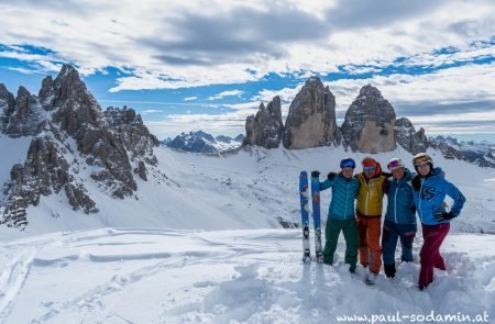 Skitour auf den Sextner Stein (2539m) in den Sextner Dolomiten 10