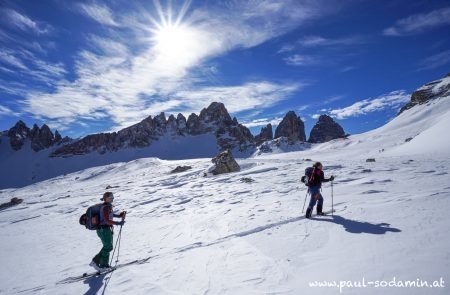 Skitour auf den Sextner Stein (2539m) in den Sextner Dolomiten 2