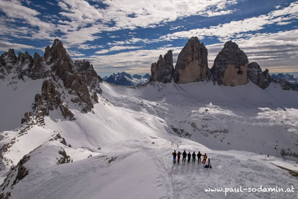 Skitour auf den Sextner Stein (2539m) in den Sextner Dolomiten