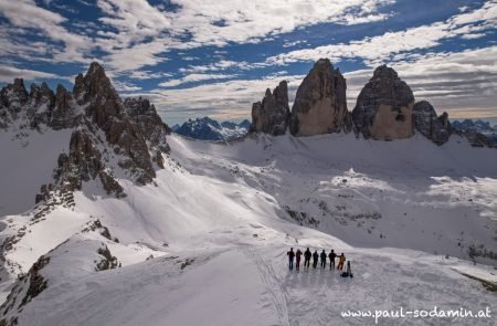 Skitour auf den Sextner Stein (2539m) in den Sextner Dolomiten