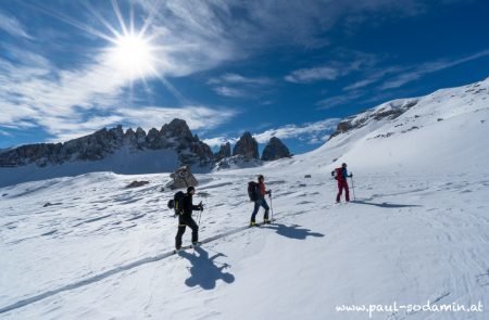 Skitour auf den Sextner Stein (2539m) in den Sextner Dolomiten 8