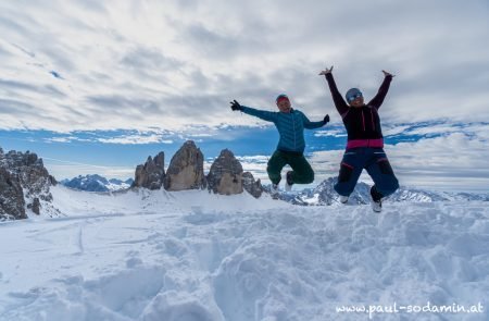 Skitour auf den Sextner Stein (2539m) in den Sextner Dolomiten 9