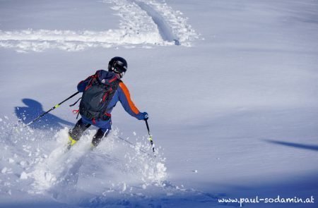 Skitour auf die Reiterkarspitze (2422m) in den Karnischen Alpen 1