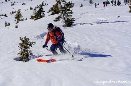 Skitour auf die Reiterkarspitze (2422m) in den Karnischen Alpen 10