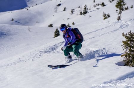 Skitour auf die Reiterkarspitze (2422m) in den Karnischen Alpen 11