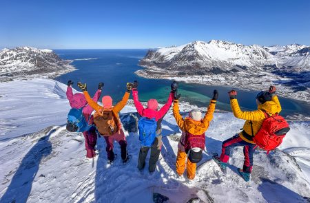 Skitouren auf den Lofoten. 2