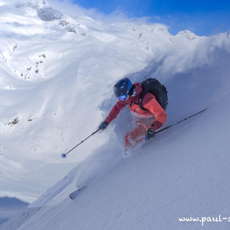 Skitouren rund um die Essener-Rostocker Hütte  mit Pulver Paul