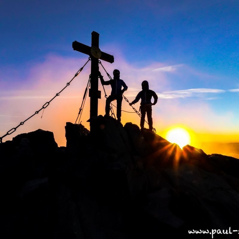 Großglockner bei Sonnenaufgang 3798m