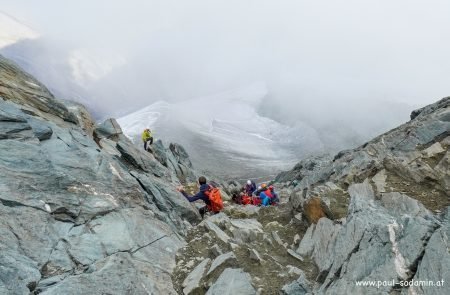 Steinschlag am Großglockner Bergführer Scher verletzt © Sodamin 8